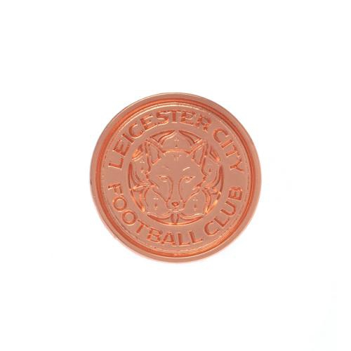 Leicester City pineska Rose Gold Plated Badge