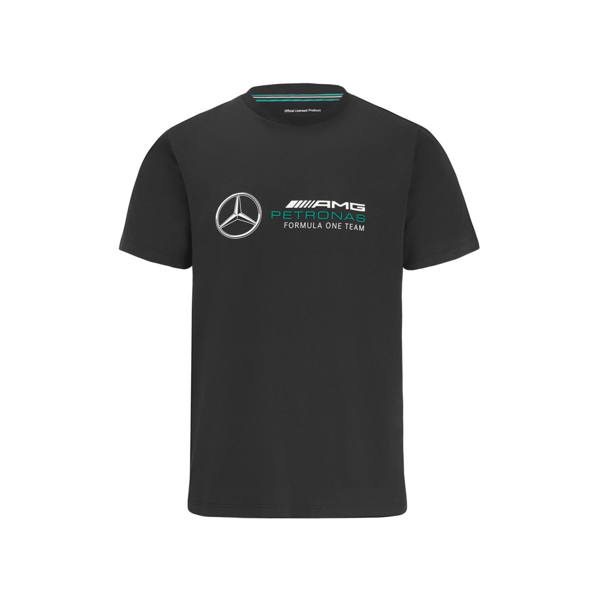 Mercedes AMG Petronas koszulka dziecięca logo black F1 Team 2022