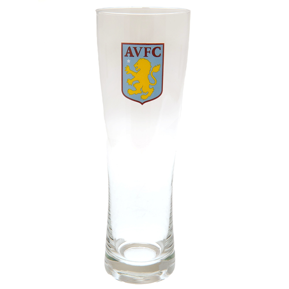 Aston Vila kufel tall beer glass