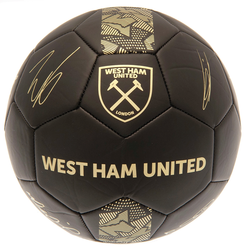 West Ham United piłka Signature Gold PH size 5