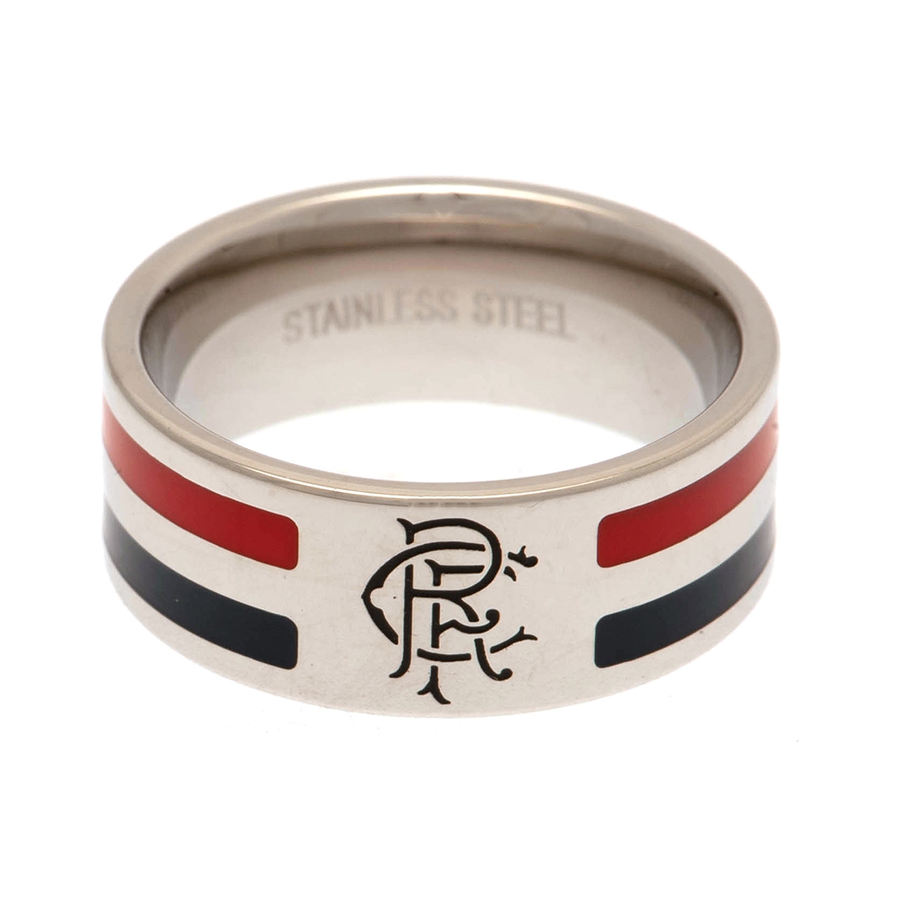 FC Rangers pierścionek Colour Stripe Ring Large