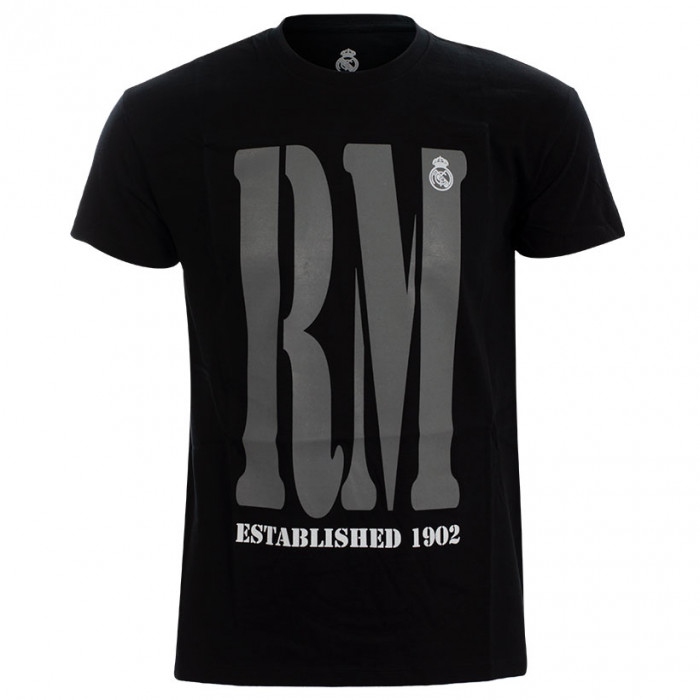 Real Madryt koszulka męska Big RM black