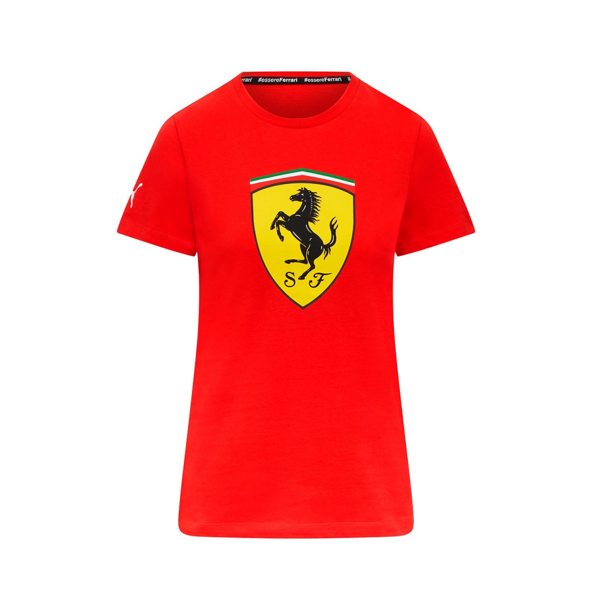 Ferrari koszulka damska Shield red F1 Team 2023