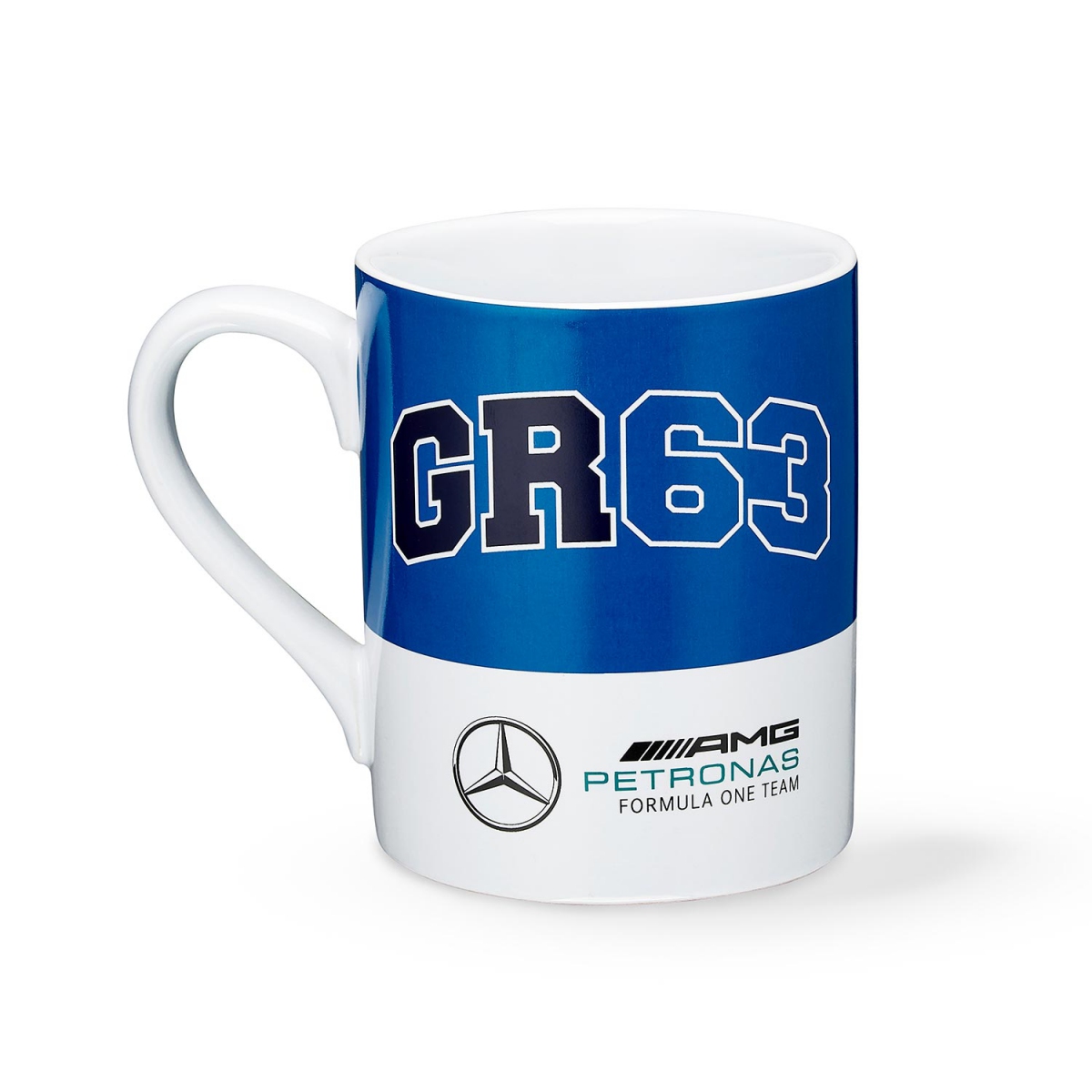Mercedes AMG Petronas kubek George Russell Logo F1 Team 2023