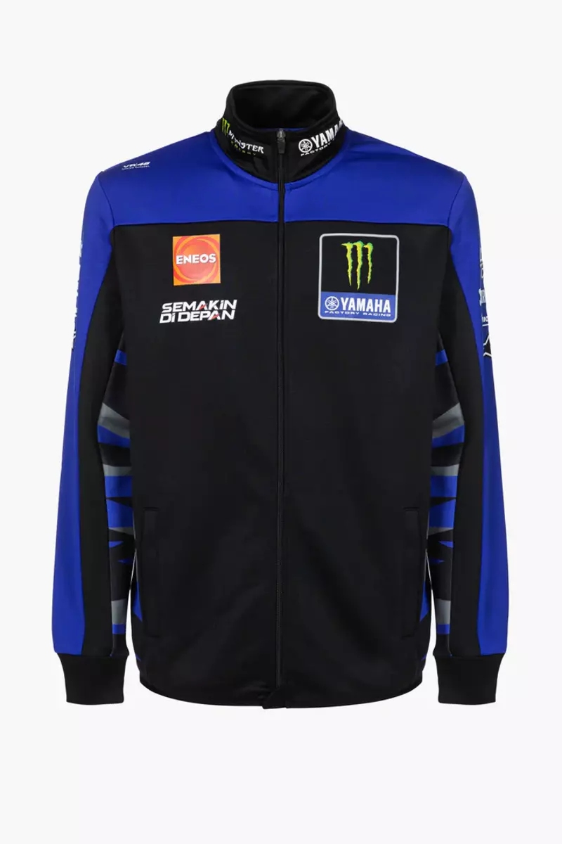 Valentino Rossi bluza męska replica monster energy yamaha 2023