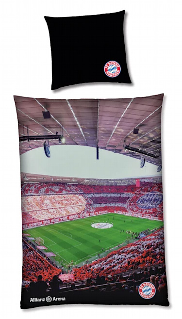 Bayern Monachium pościel na jedno łóżko Allianz arena
