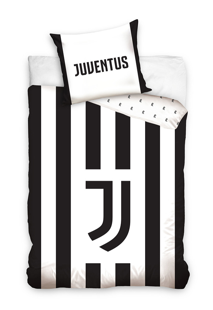Juventus pościel na jedno łóżko stripes
