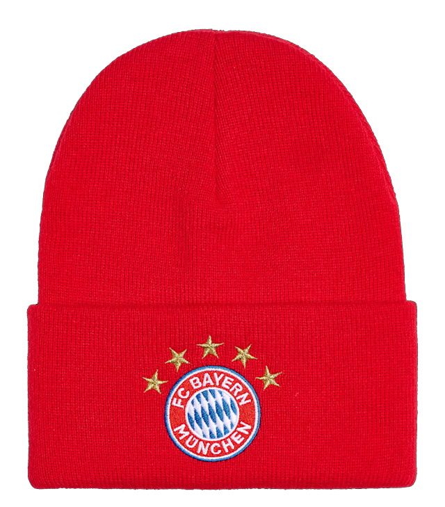 Bayern Monachium czapka zimowa Hat red