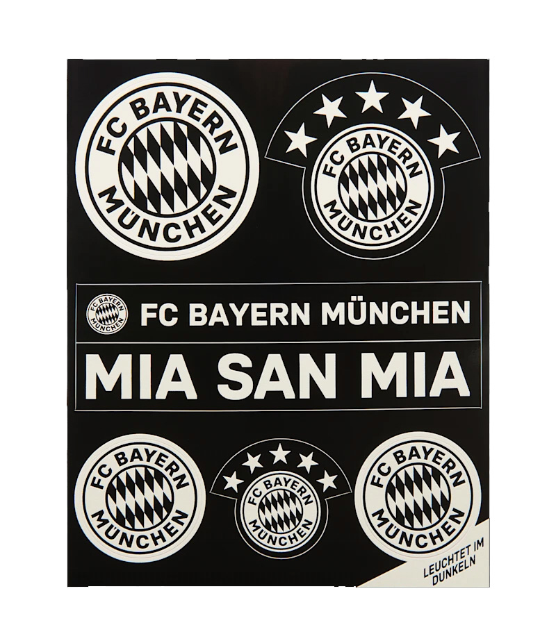 Bayern Monachium zestaw naklejek light