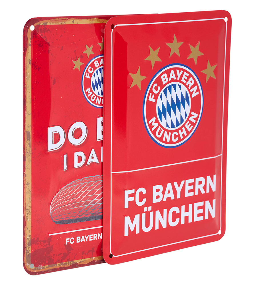 Bayern Monachium zestaw 2 tablic red