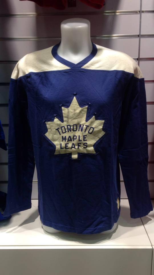 Toronto Maple Leafs męska koszulka z długim rękawem Long Sleeve Crew 15