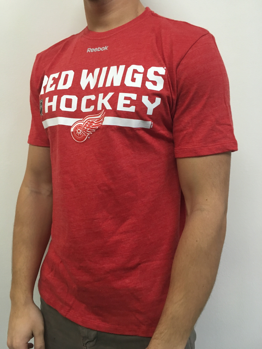 Detroit Red Wings koszulka męska Locker Room 2016 red