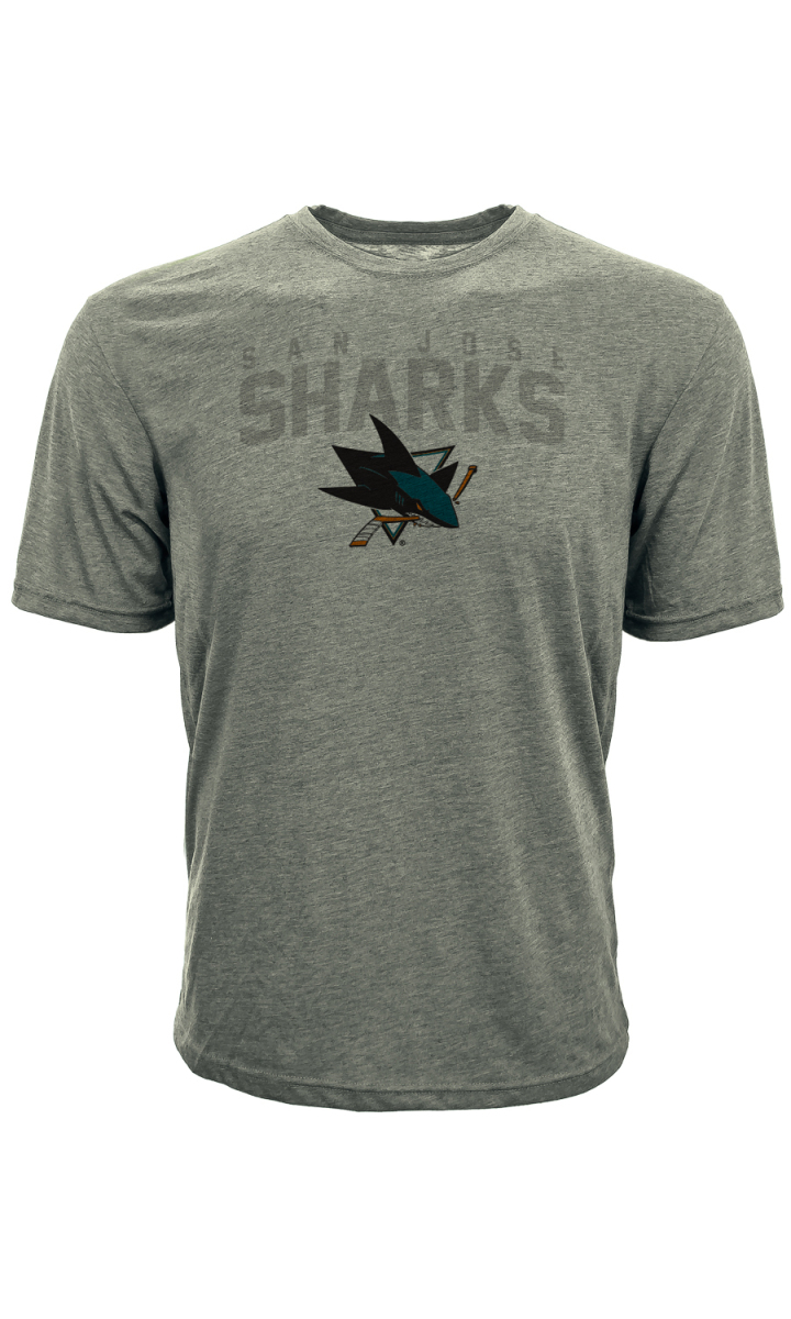 San Jose Sharks koszulka męska grey Shadow City Tee
