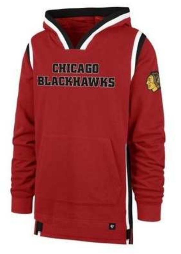 Chicago Blackhawks męska bluza z kapturem 47 Layup Pullover