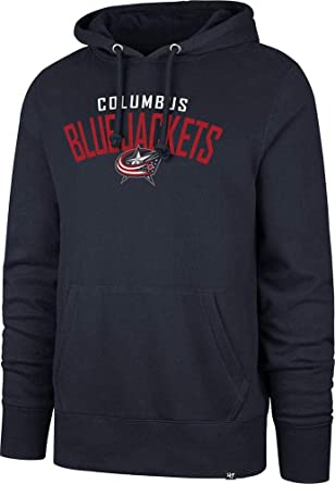 Columbus Blue Jackets męska bluza z kapturem Outrush 47 Headline Pullover Hood