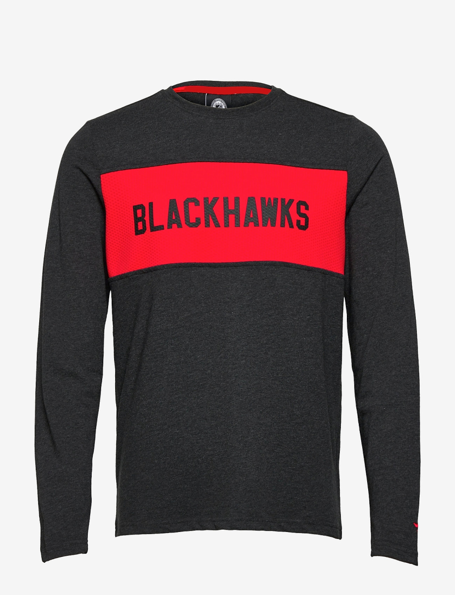 Chicago Blackhawks męska koszulka z długim rękawem back to basics