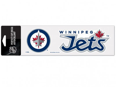 Winnipeg Jets naklejka Logo text decal