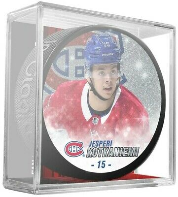 Montreal Canadiens krążek glitter puck Jesperi Kotkaniemi #15