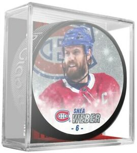 Montreal Canadiens krążek glitter puck Shea Weber #6