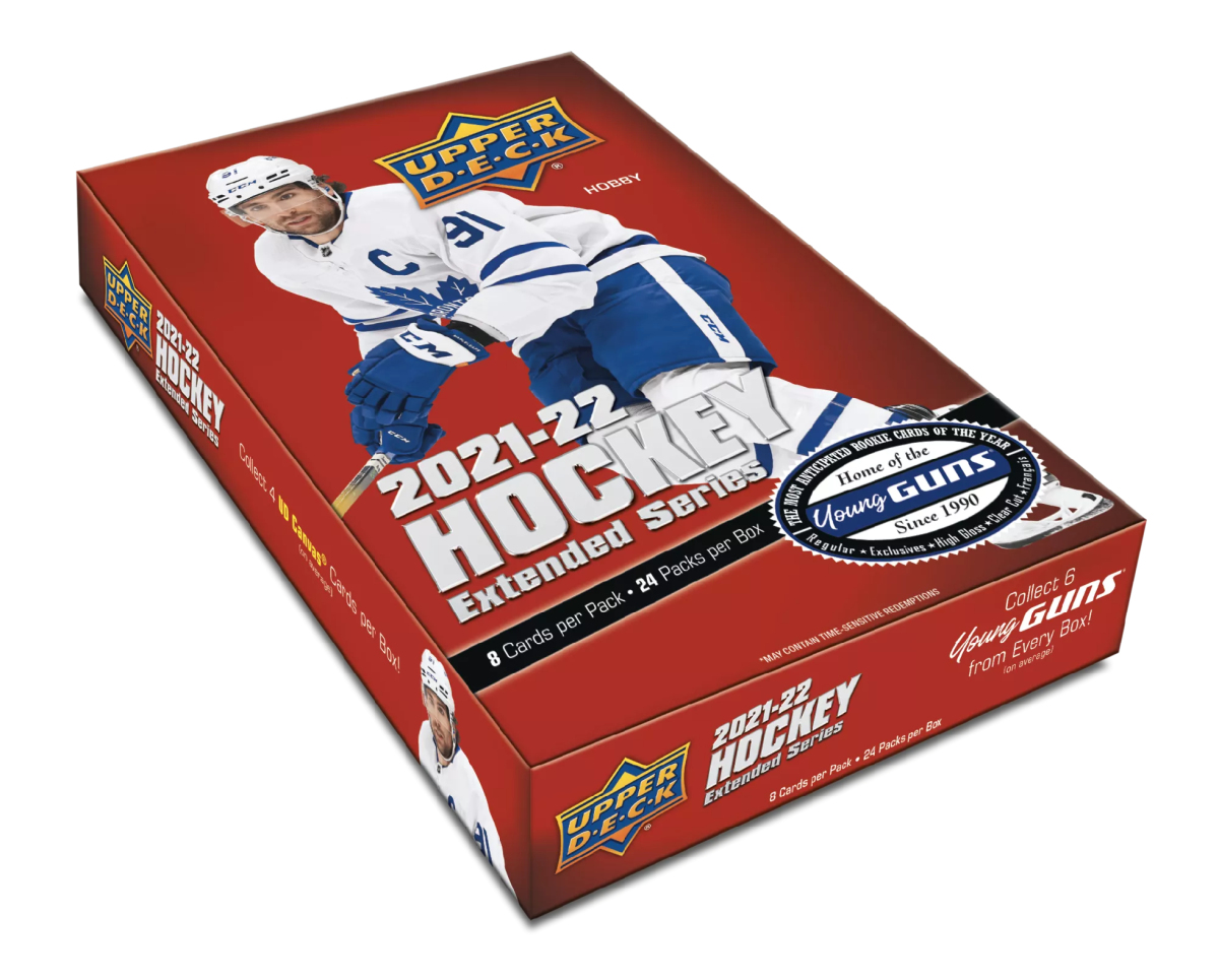 NHL pudełka karty hokejowe NHL 2021-22 Upper Deck Extended Series Hobby Box
