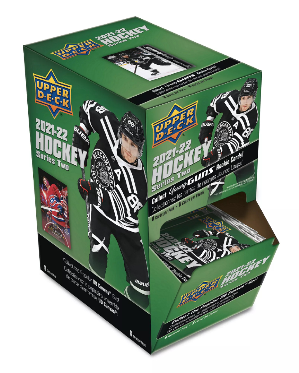NHL pudełka karty hokejowe NHL 2021-22 Upper Deck Gravity Feed Box