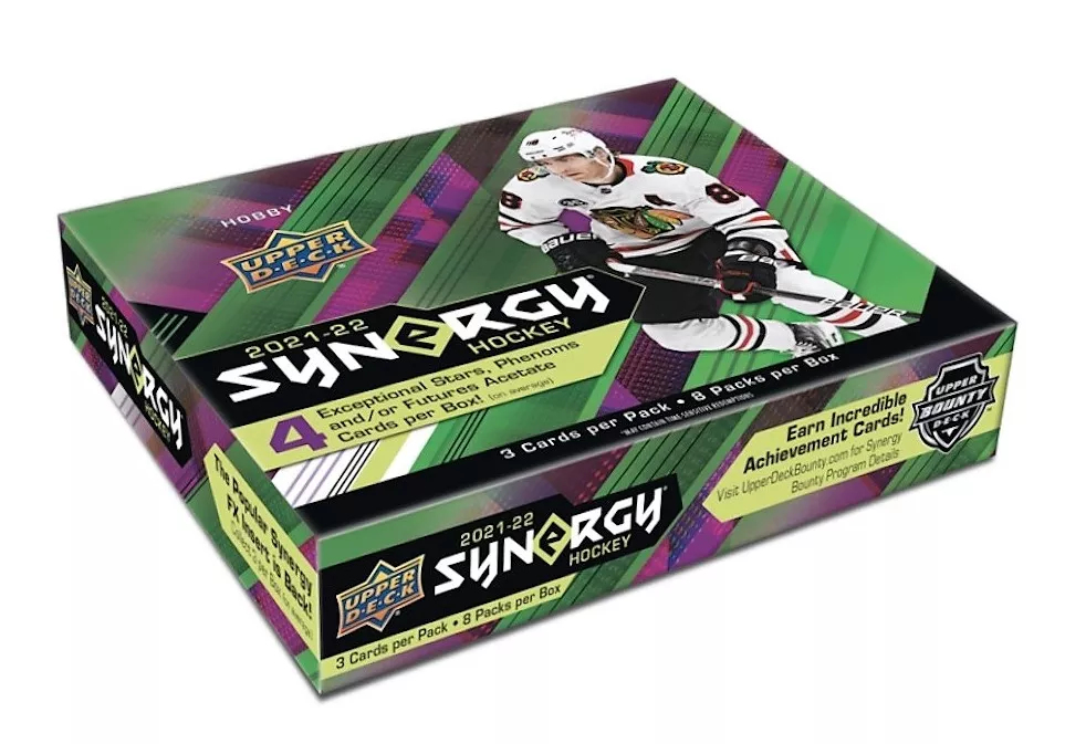NHL pudełka karty hokejowe NHL 2021-22 Upper Deck Synergy Hobby Box