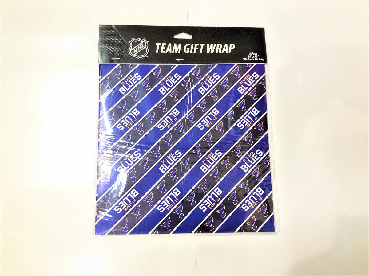 St. Louis Blues papier podarunkowy Gift Wrap 3 pack