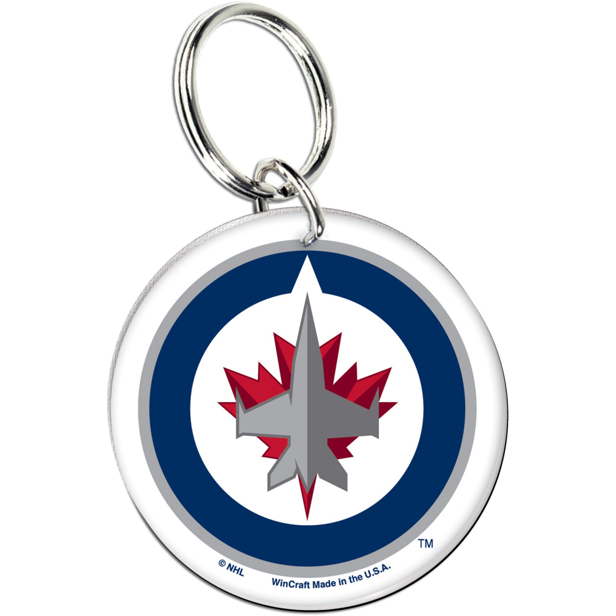 Winnipeg Jets brelok do kluczy Logo Premium Acrylic Keychain