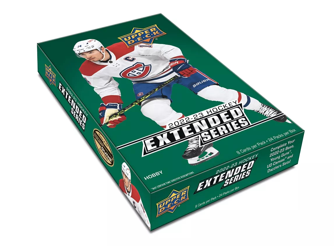 NHL pudełka karty hokejowe NHL 2022-23 Upper Deck Extended Series Hobby Box