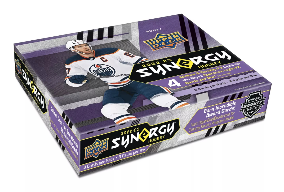 NHL pudełka karty hokejowe NHL 2022-23 Upper Deck Synergy Hobby Box