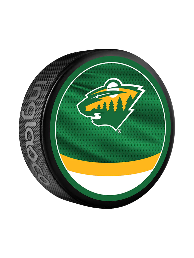 Minnesota Wild krążek Reverse Retro Jersey 2022 Souvenir Collector Hockey Puck