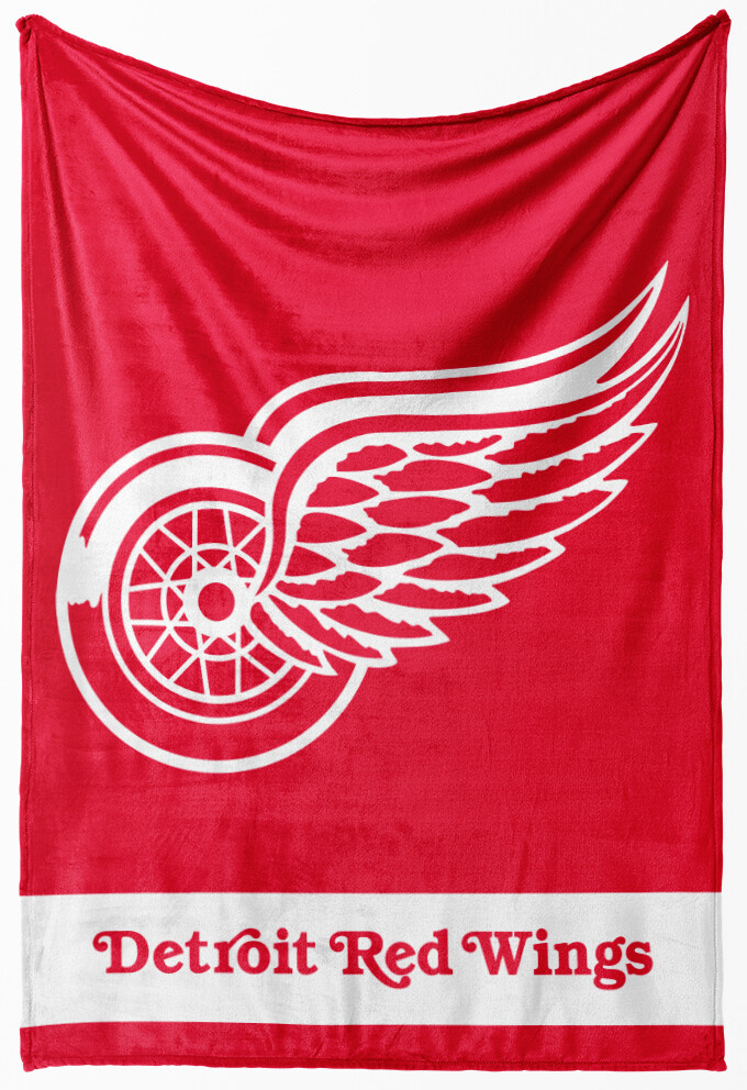 Detroit Red Wings koc flis Essential 150x200 cm