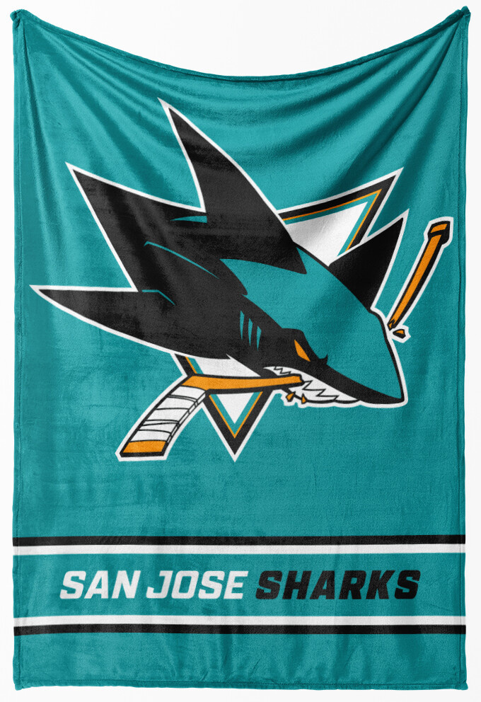 San Jose Sharks koc flis Essential 150x200 cm