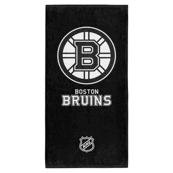 Boston Bruins ręcznik plażowy Classic black