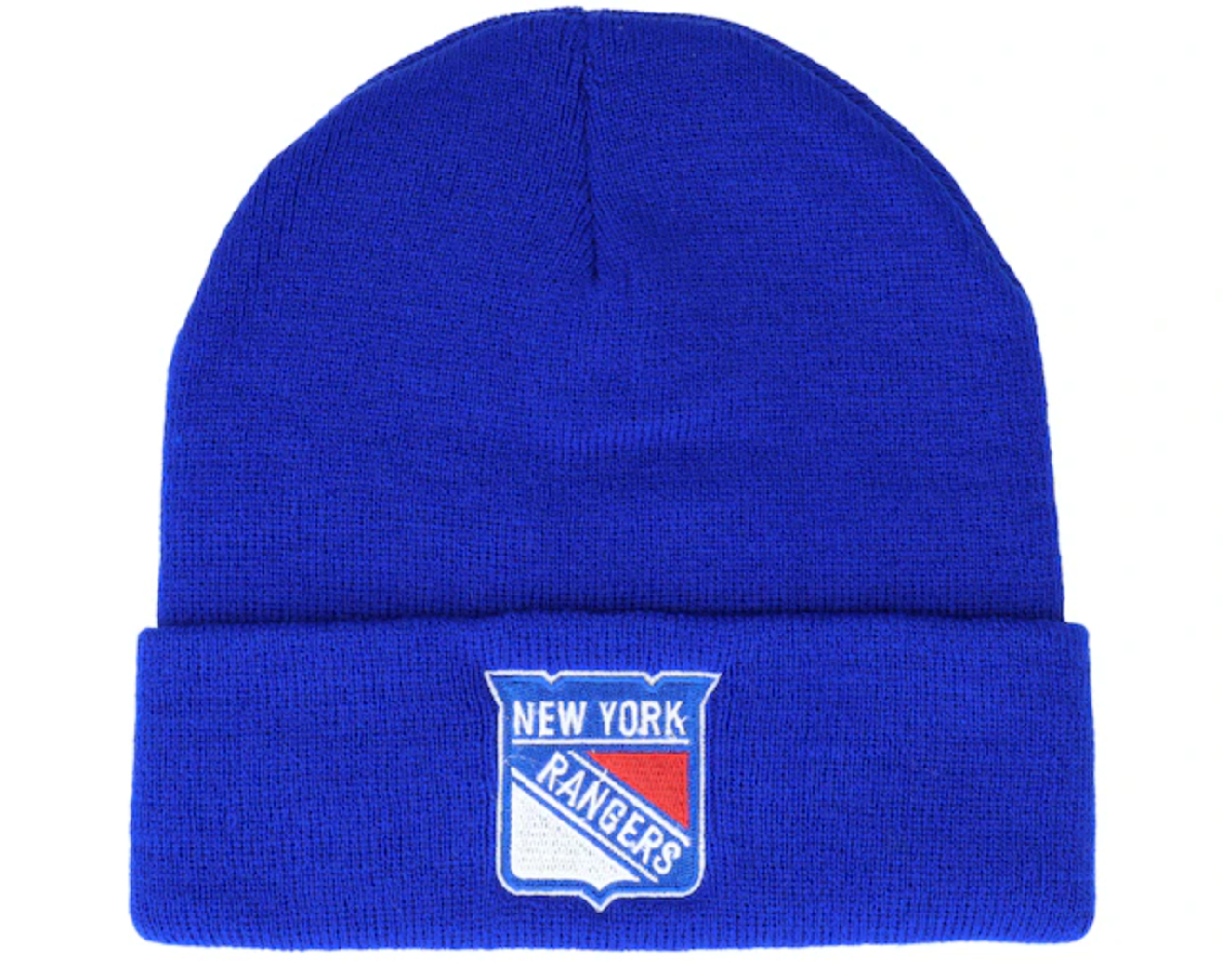 New York Rangers czapka zimowa Cuffed Knit Royal