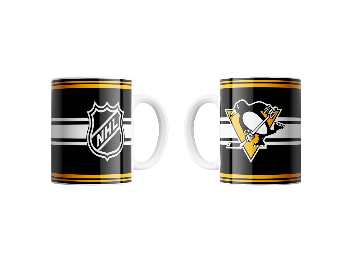 Pittsburgh Penguins kubek FaceOff Logo NHL (330 ml)