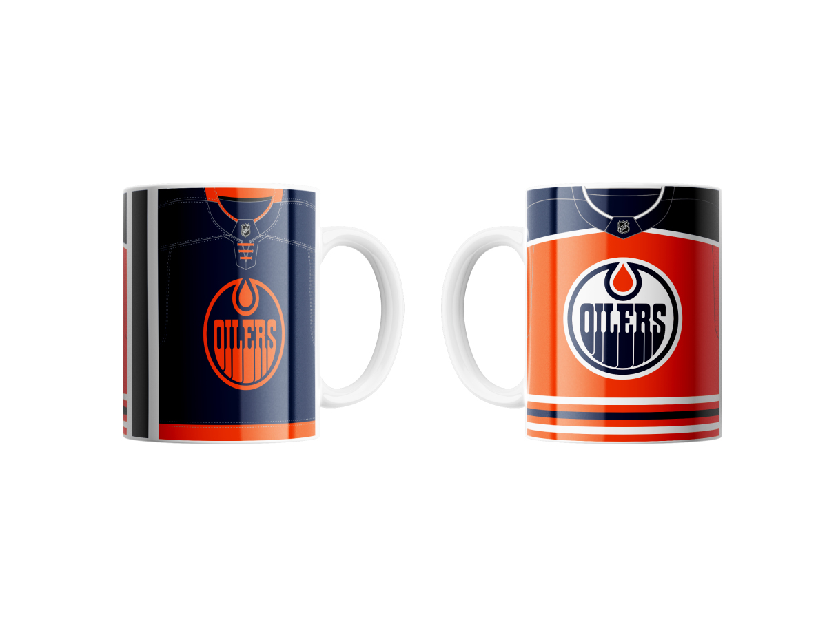 Edmonton Oilers kubek Home & Away NHL (440 ml)