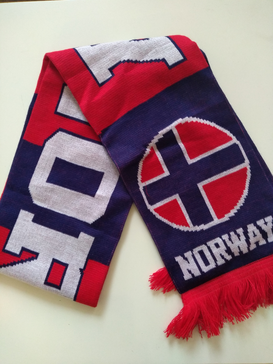 Reprezentacje hokejowe szalik zimowy Norway knitted