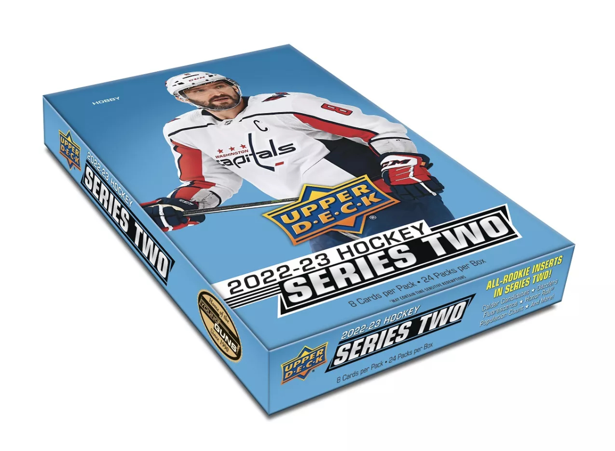 NHL pudełka karty hokejowe NHL 2022-23 Upper Deck Series 2 Hobby Box