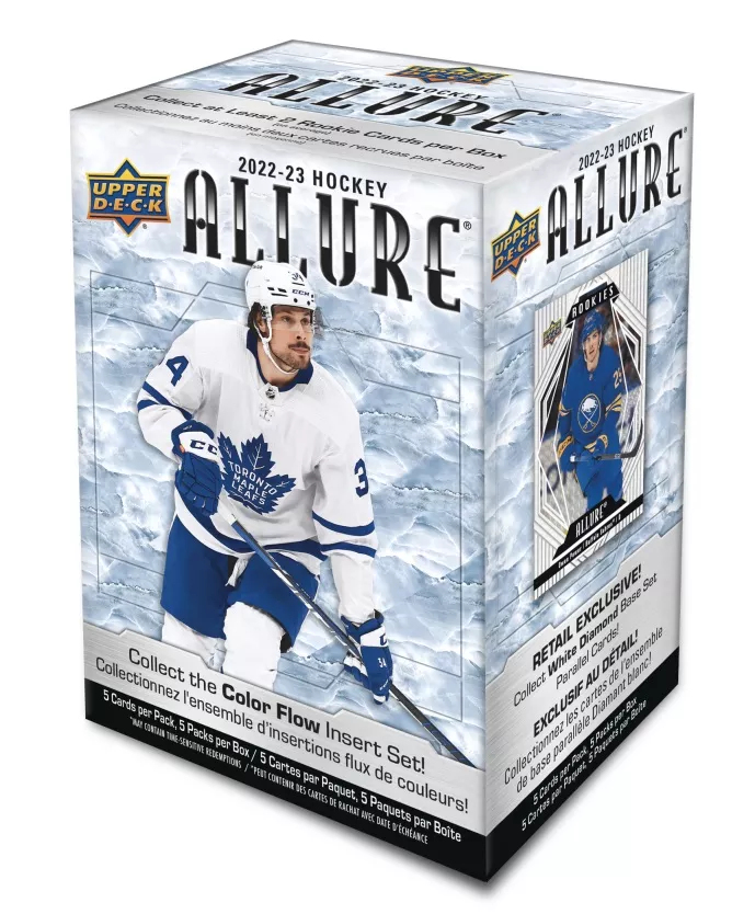 NHL pudełka karty hokejowe NHL 2022-23 Upper Deck Allure Blaster Box