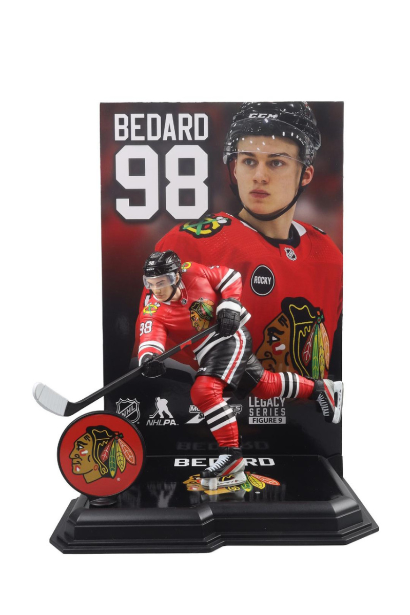 Chicago Blackhawks figurka Connor Bedard #98 Figure SportsPicks