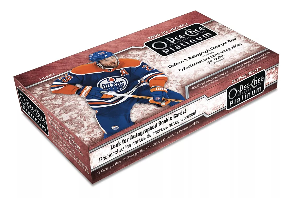 NHL pudełka karty hokejowe NHL 2022-23 Upper Deck O-Pee-Chee Platinum Hobby Box
