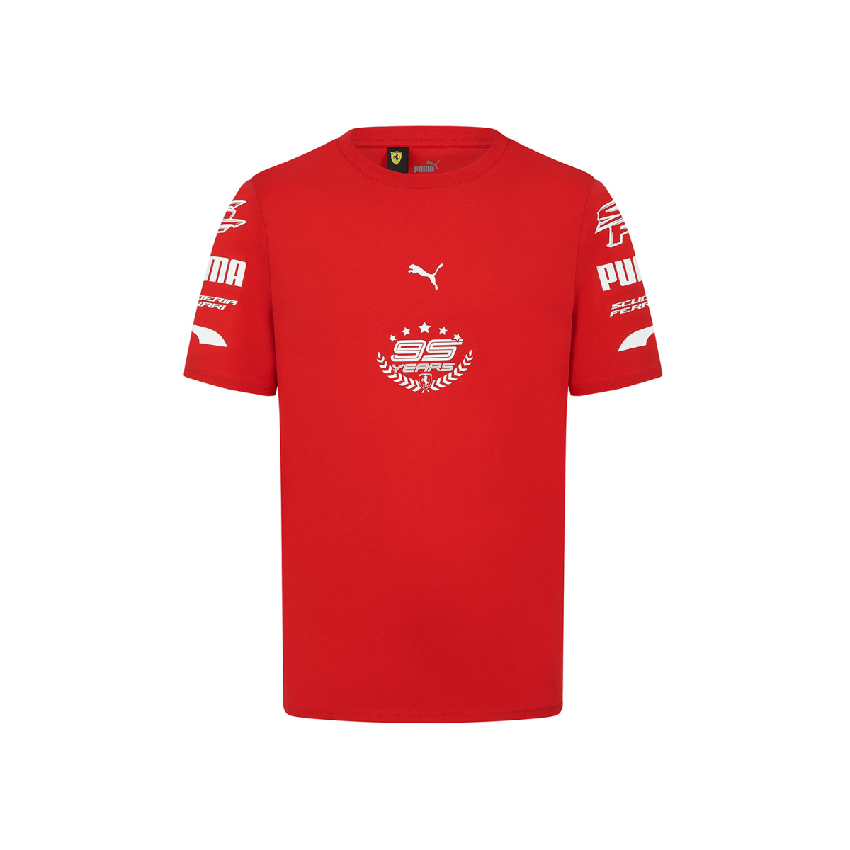 Ferrari koszulka męska Graphic 95 years red F1 Team 2024