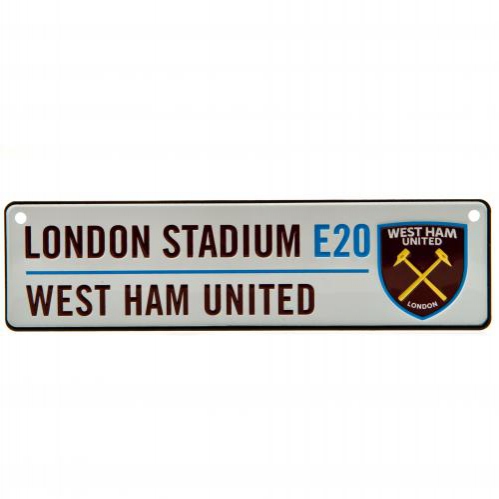 West Ham United tabliczka na okno Window Sign