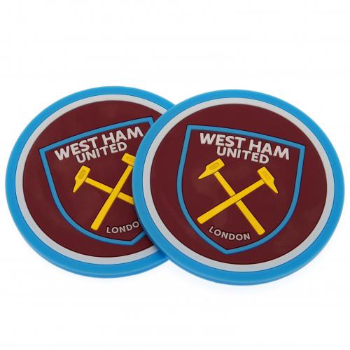 West Ham United zestaw podkładek 2pk Coaster Set