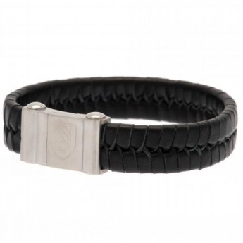 Fulham bransoletka skórzana Plait Leather Bracelet