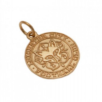 Leicester City złoty brelok 9ct Gold Pendant