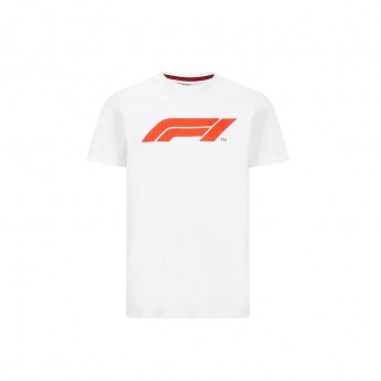 Formuła 1 koszulka męska logo white 2020