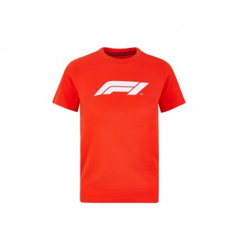 Formuła 1 koszulka dziecięca logo red 2020