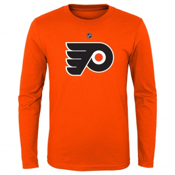 Philadelphia Flyers dziecięcka koszulka z długim rękawem primary logo